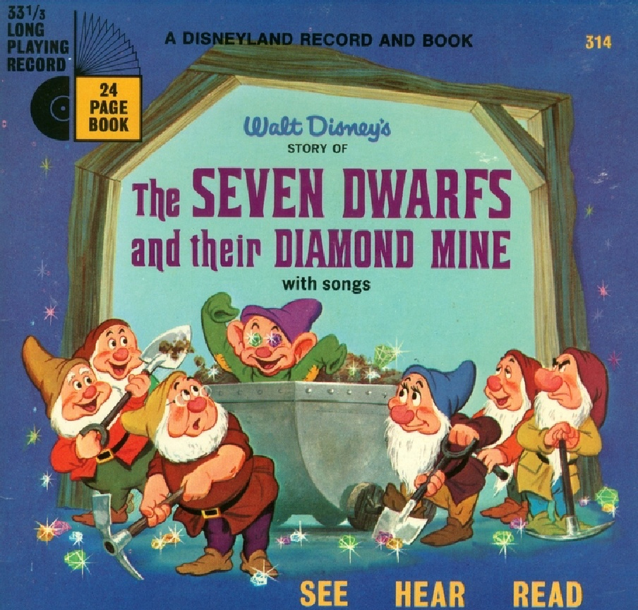 The Seven Dwarfs and their Diamond Mine (01),绘本,绘本故事,绘本阅读,故事书,童书,图画书,课外阅读
